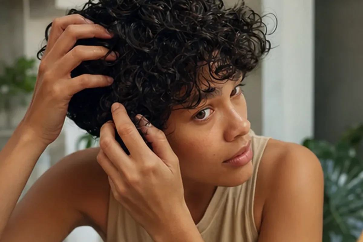 Emotionaler und authentischer Anwendungsmoment rund um Conditioner bei Haarbruch