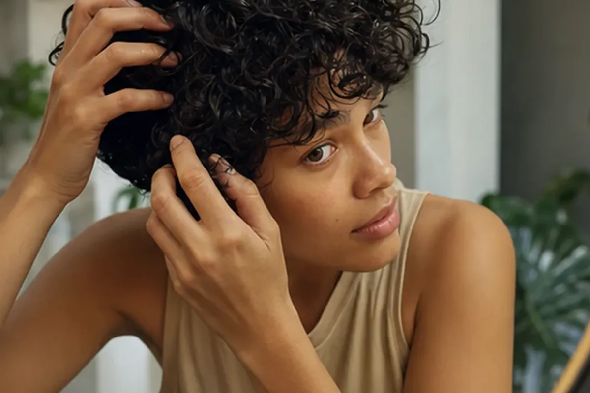 Authentische Beauty-Routine passend zum Thema Haaröl für feines Haar