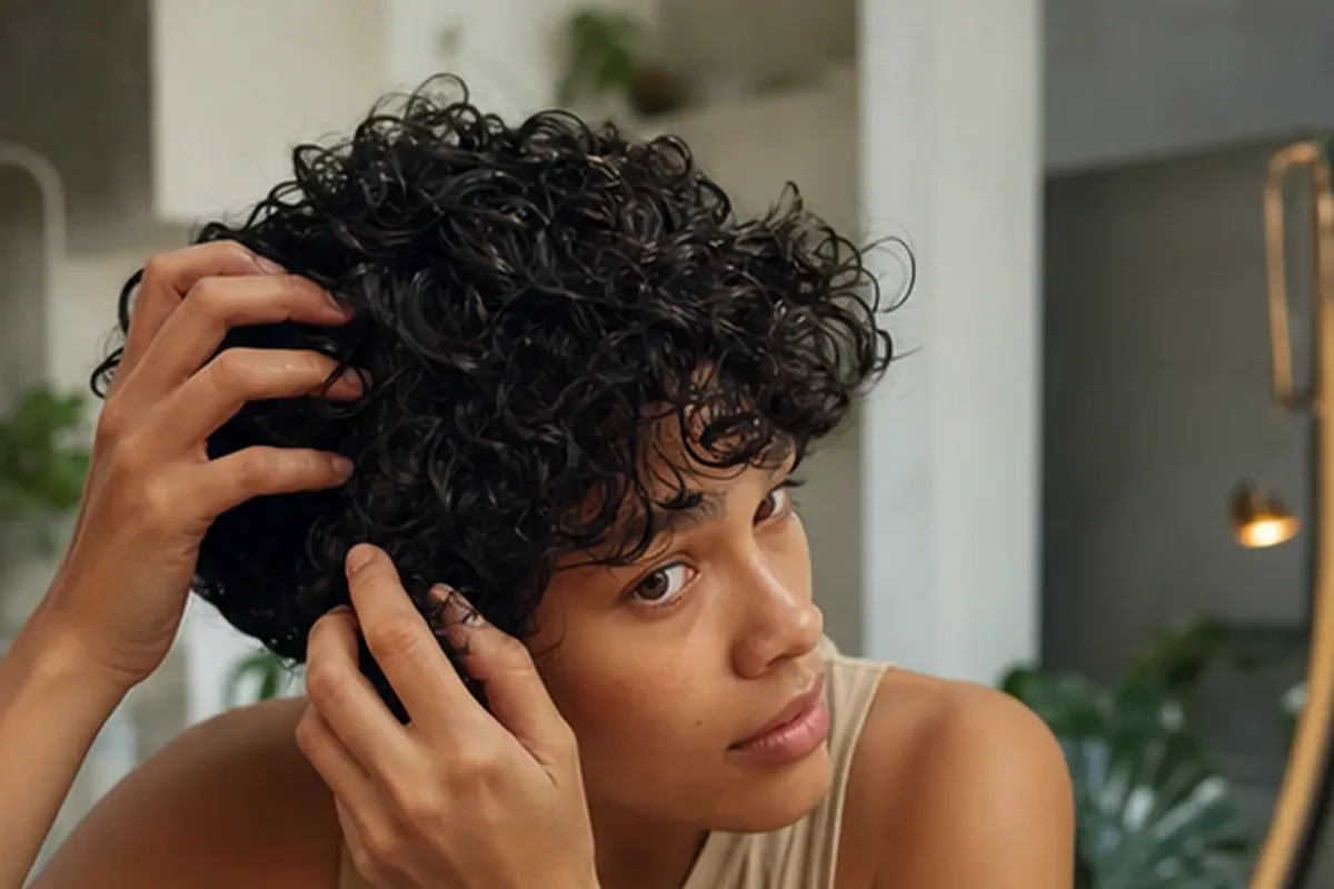 Authentische Beauty-Routine passend zum Thema Tiefenreinigungsshampoo bei fettigem Ansatz