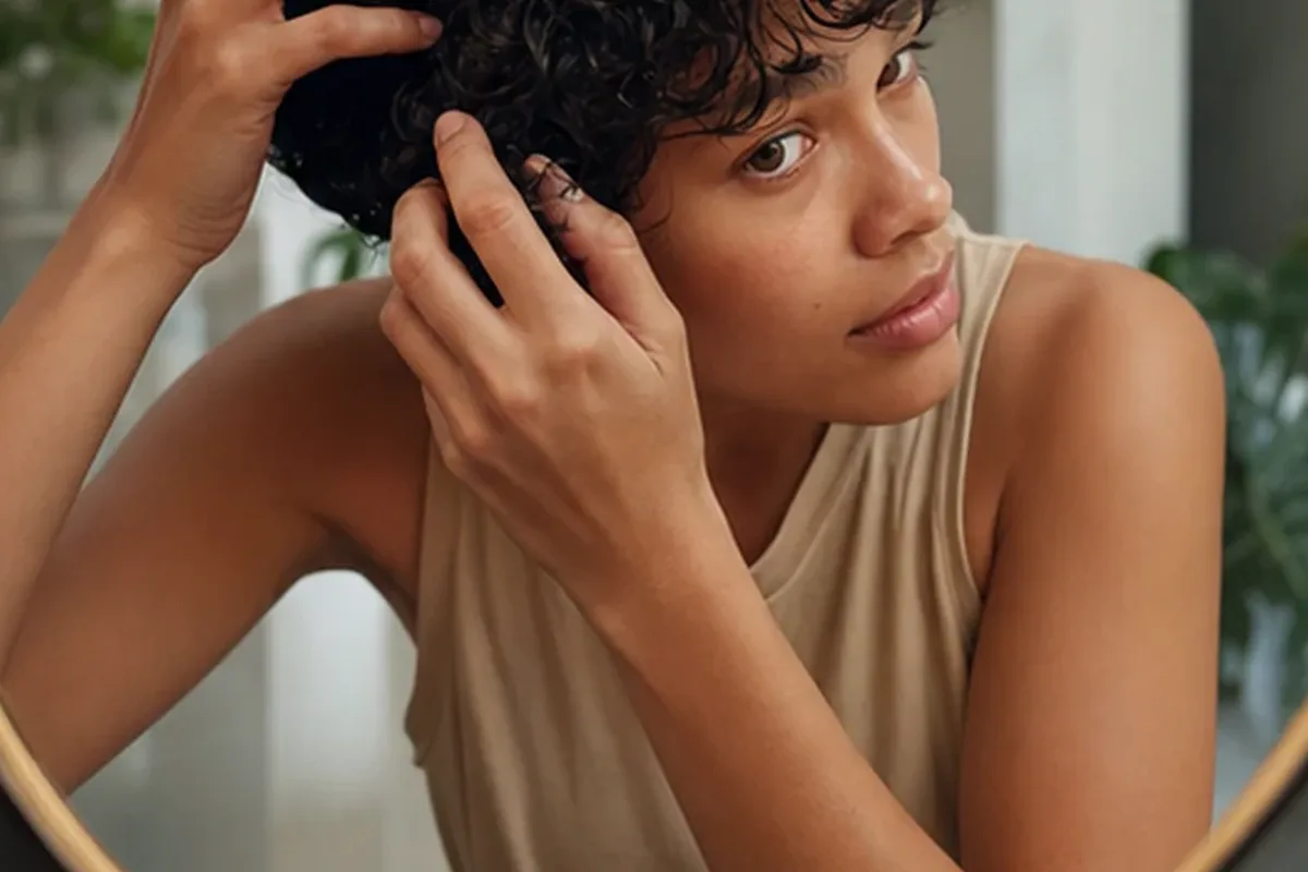 Redaktioneller Beauty-Moment zur Ausgangslage bei Tiefenreinigungsshampoo für trockenes Haar