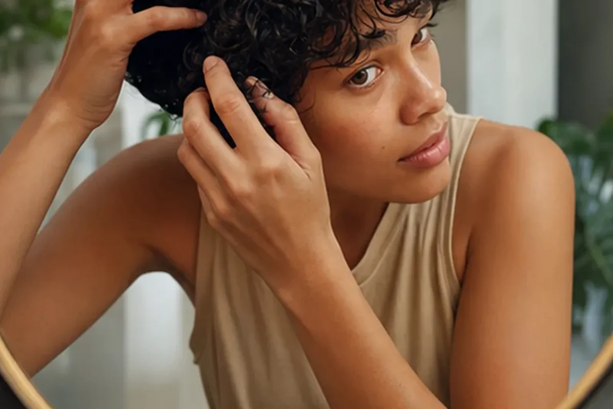 Redaktioneller Beauty-Moment zur Ausgangslage bei Mildes Shampoo bei Haarbruch