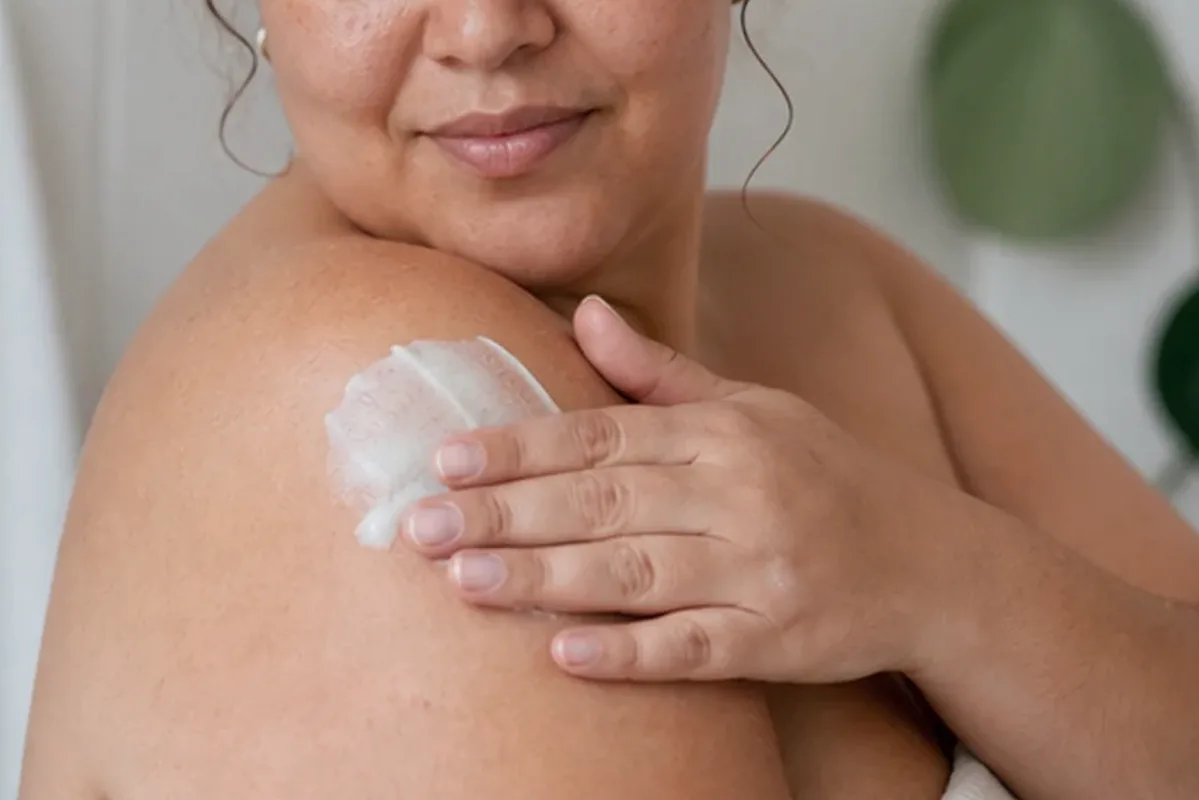 Authentische Beauty-Routine passend zum Thema Körperlotion für empfindliche Haut