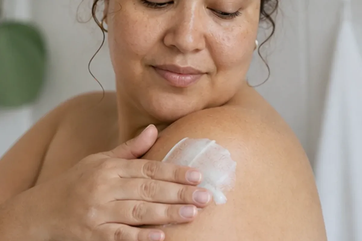 Authentische Beauty-Routine passend zum Thema Gesichtsrasierer für langanhaltende Glätte