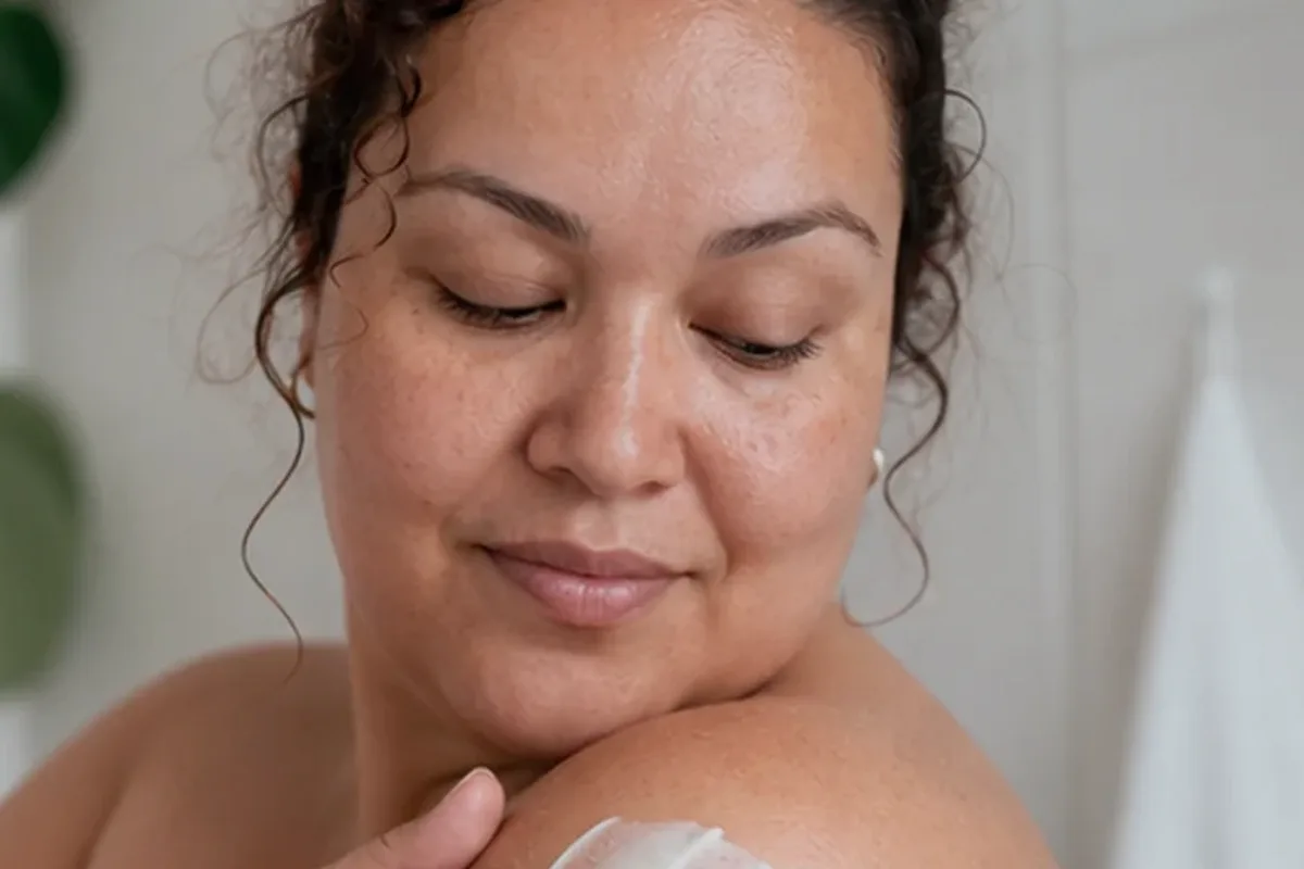Hochwertige Beauty-Inszenierung zu Auswahlkriterien für Sugaring-Paste bei Rasurbrand