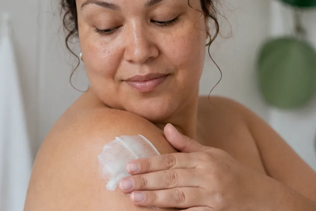 Redaktioneller Beauty-Moment zur Ausgangslage bei Fußcreme für trockene Haut
