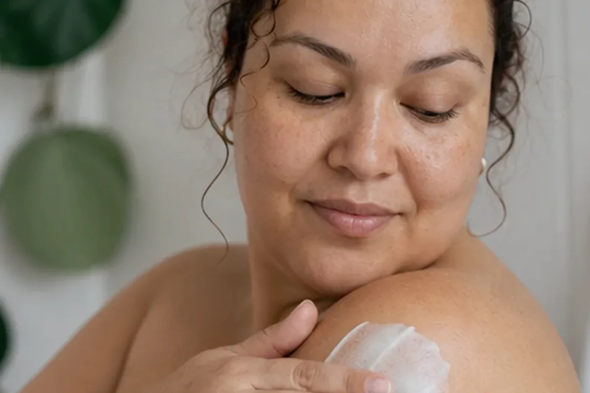 Redaktioneller Beauty-Moment zur Ausgangslage bei Sugaring-Paste für langanhaltende Glätte