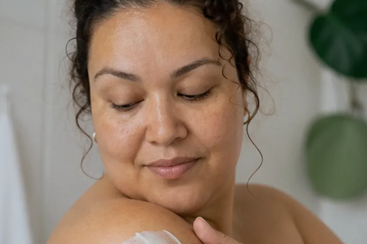 Redaktioneller Beauty-Moment zur Ausgangslage bei Waxing-Set bei Rasurbrand