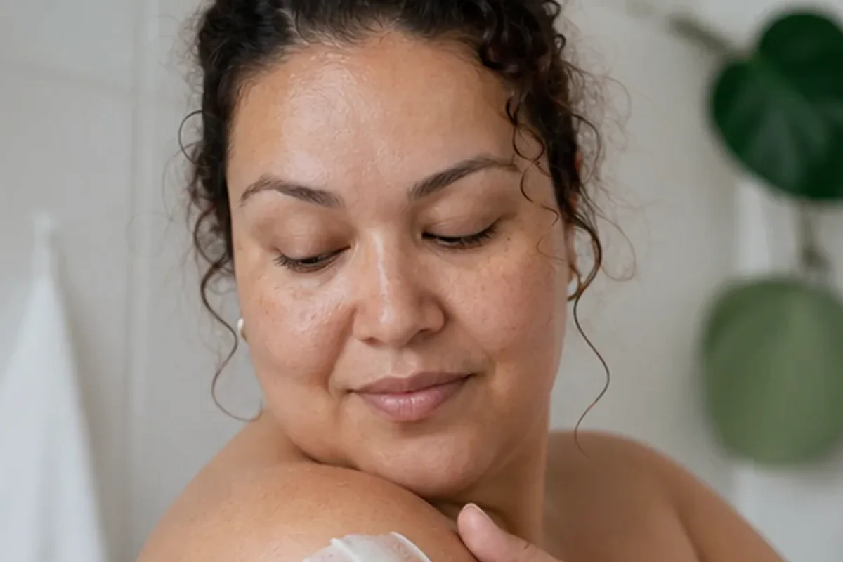 Redaktioneller Beauty-Moment zur Ausgangslage bei Sugaring-Paste bei eingewachsenen Haaren