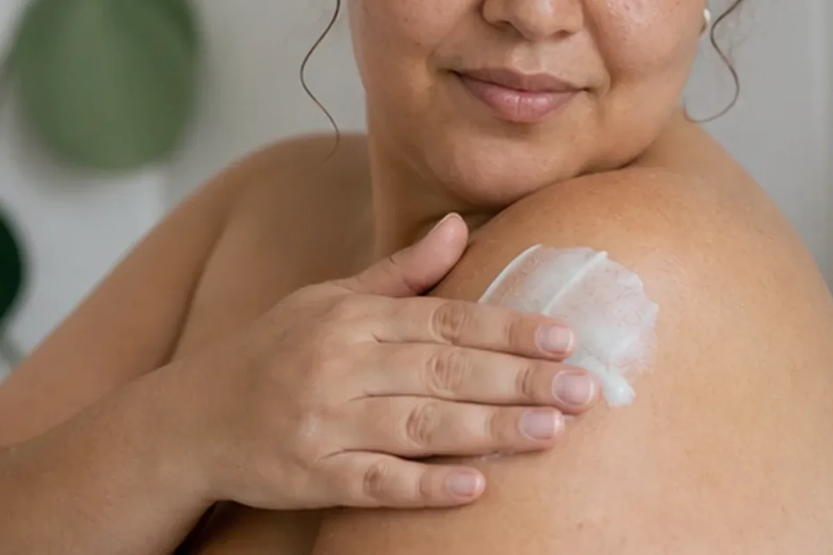 Authentische Beauty-Routine passend zum Thema Body Butter bei starkem Schwitzen