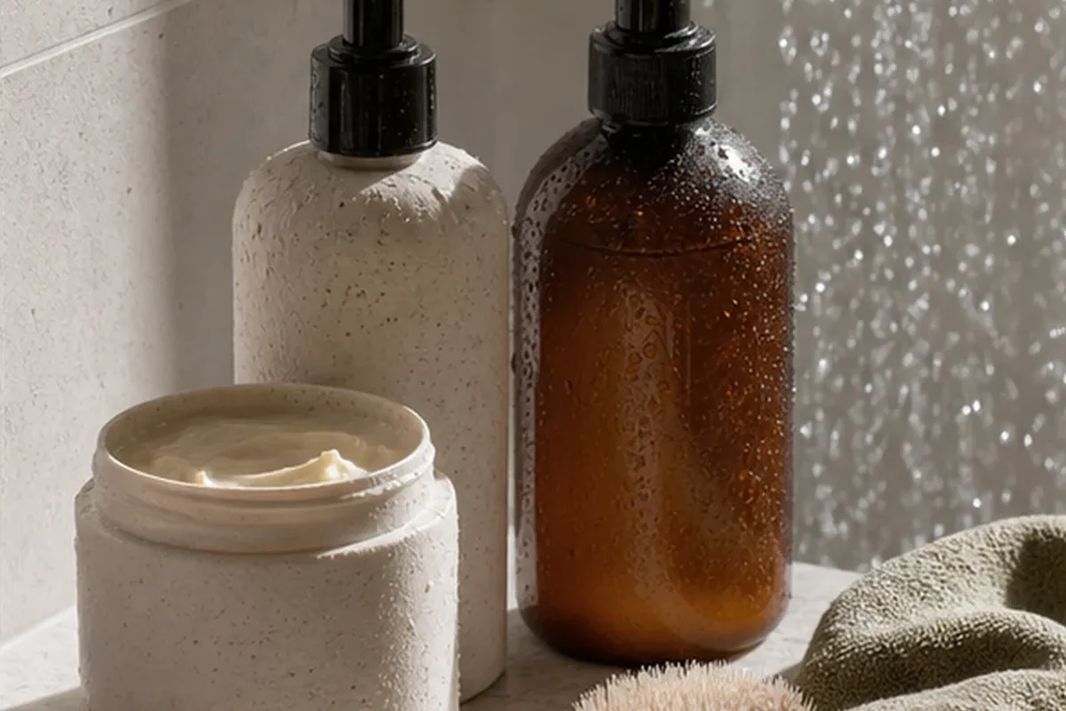 Hochwertige Beauty-Inszenierung zu Auswahlkriterien für Leave-in-Pflege für feines Haar