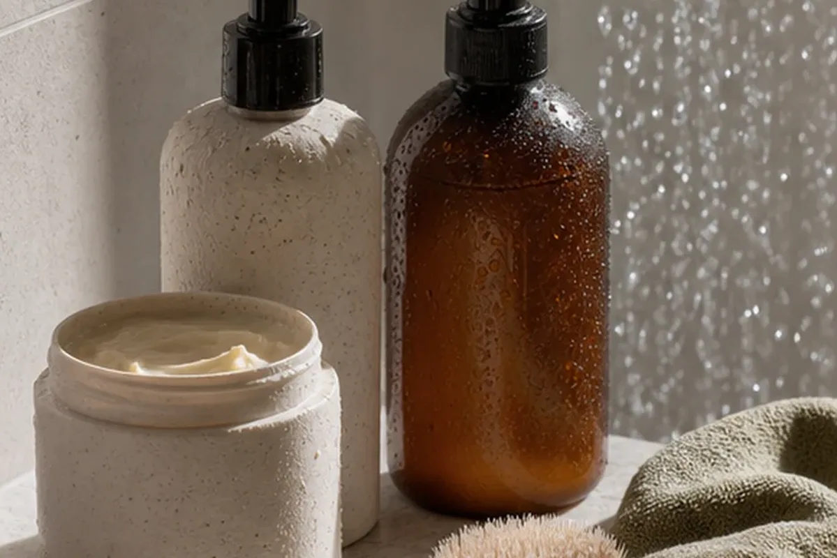 Hochwertige Beauty-Inszenierung zu Auswahlkriterien für Lockengel bei fettigem Ansatz
