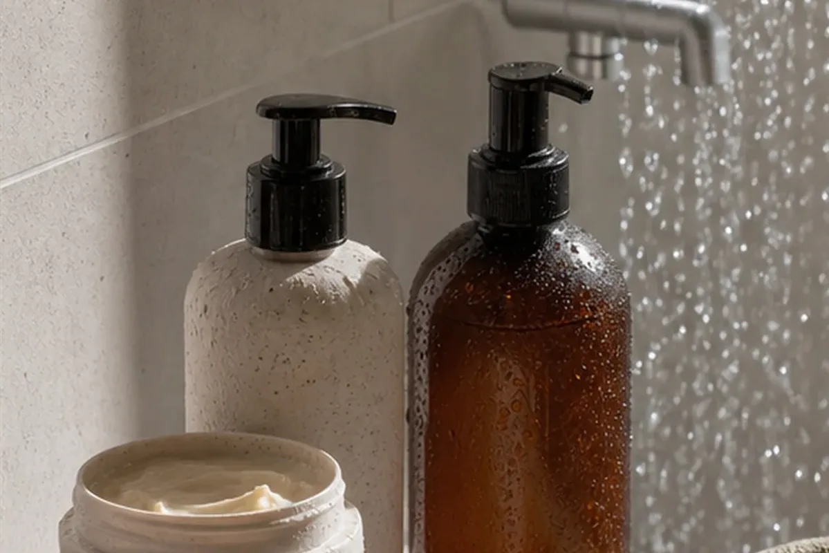 Redaktionelle Detailaufnahme zur Orientierung bei Conditioner für empfindliche Kopfhaut