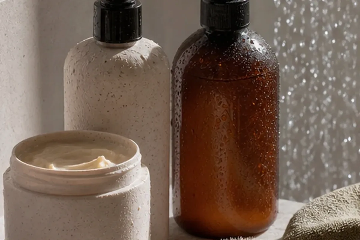 Hochwertige Beauty-Inszenierung zu Auswahlkriterien für Lockengel bei Frizz