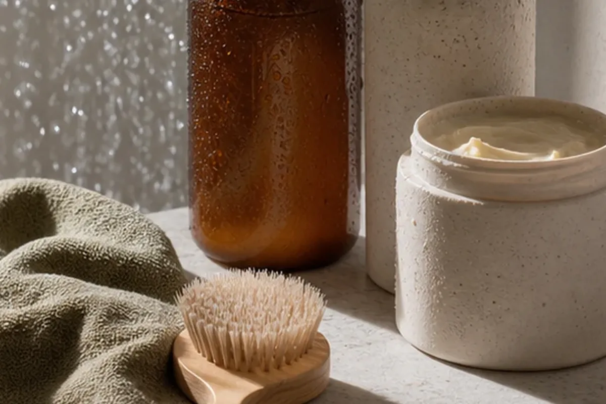 Hochwertige Beauty-Inszenierung zu Auswahlkriterien für Conditioner für lockiges Haar