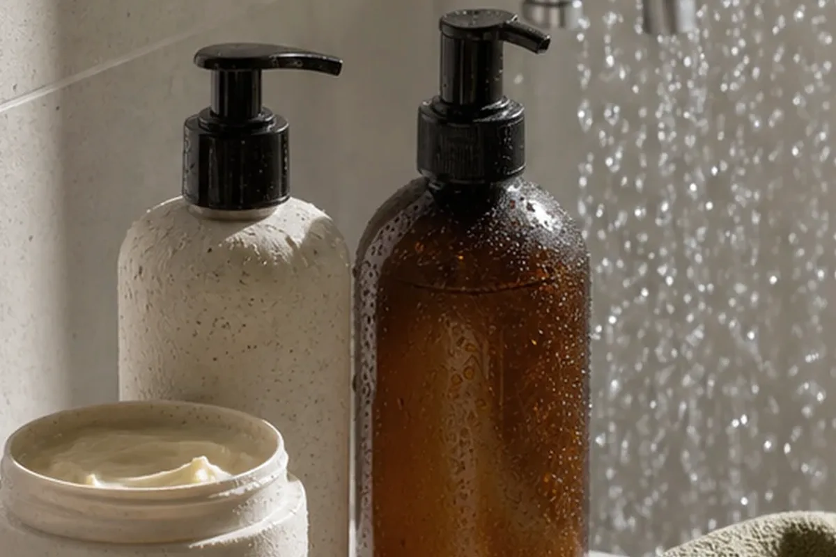 Hochwertige Beauty-Inszenierung zu Auswahlkriterien für Trockenshampoo bei Haarbruch