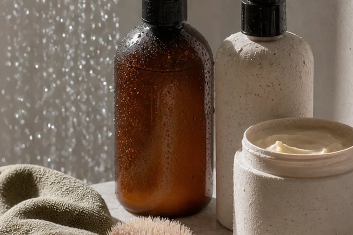 Hochwertige Beauty-Inszenierung zu Auswahlkriterien für Conditioner bei Frizz