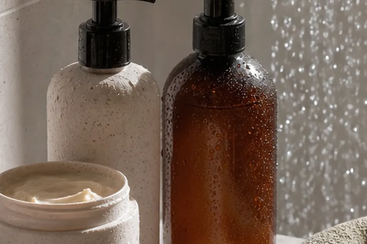 Hochwertige Beauty-Inszenierung zu Auswahlkriterien für Haaröl