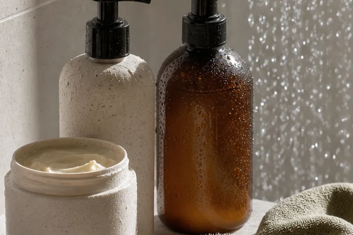 Hochwertige Beauty-Inszenierung zu Auswahlkriterien für Bartshampoo für Pflege-Einsteiger