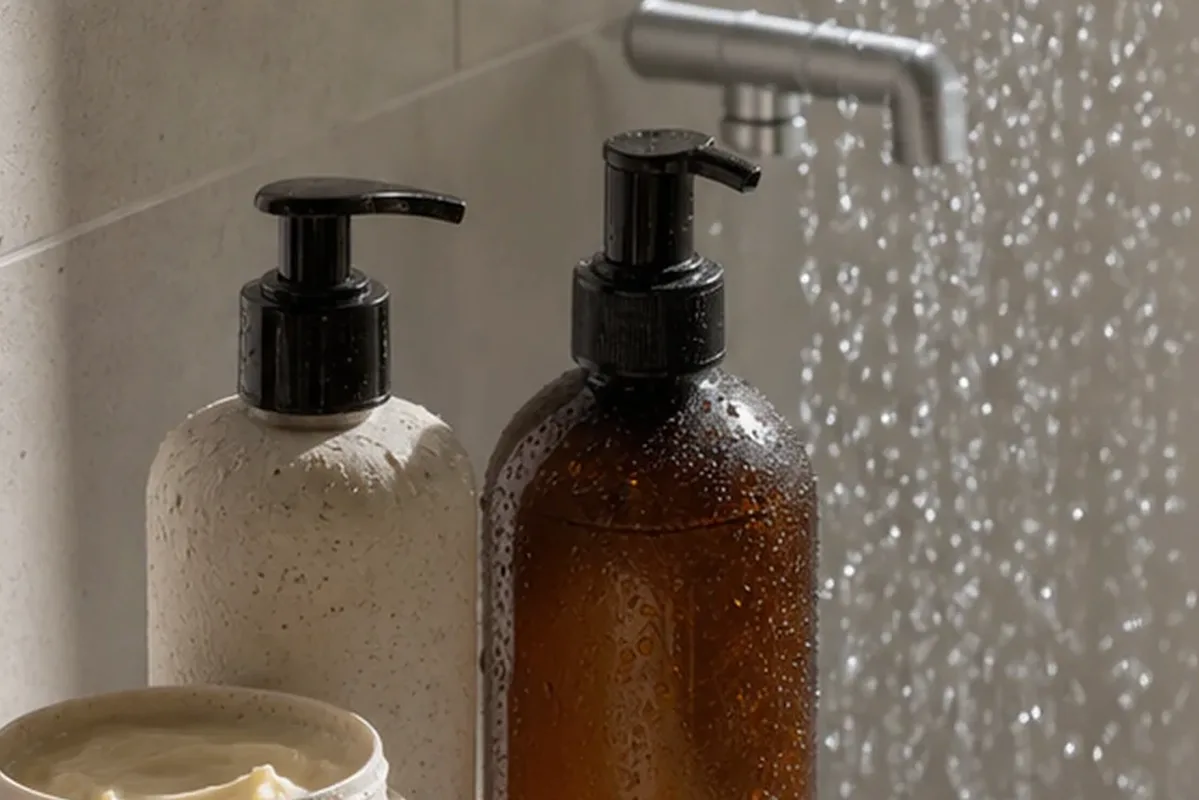 Redaktionelle Detailaufnahme zur Orientierung bei Conditioner für lockiges Haar