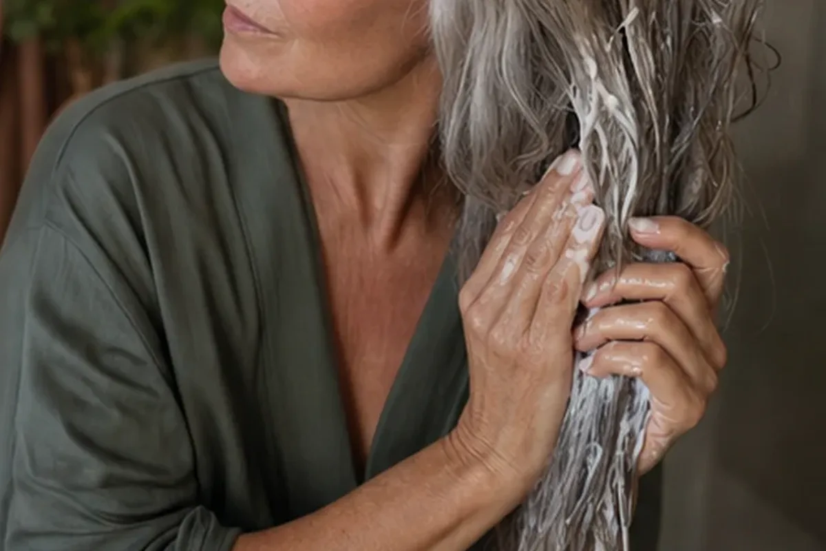 Authentische Beauty-Routine passend zum Thema Conditioner für empfindliche Kopfhaut