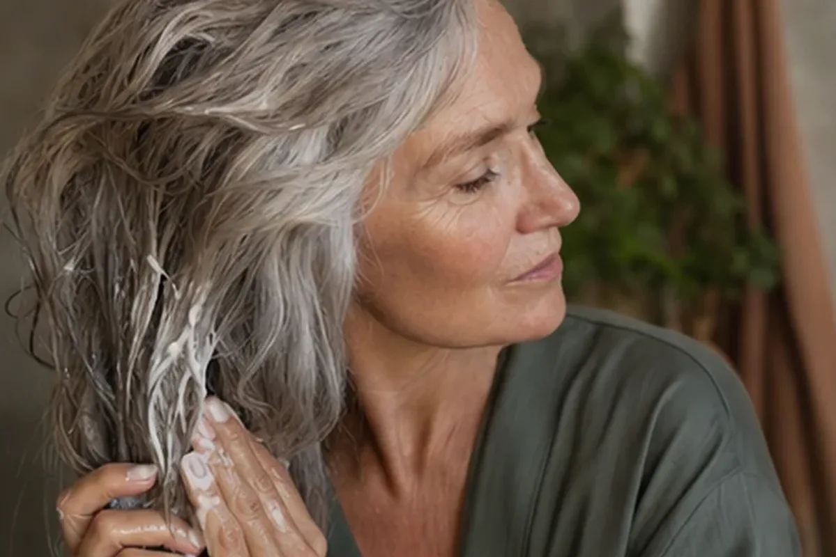 Authentische Beauty-Routine passend zum Thema Hitzeschutz für empfindliche Kopfhaut