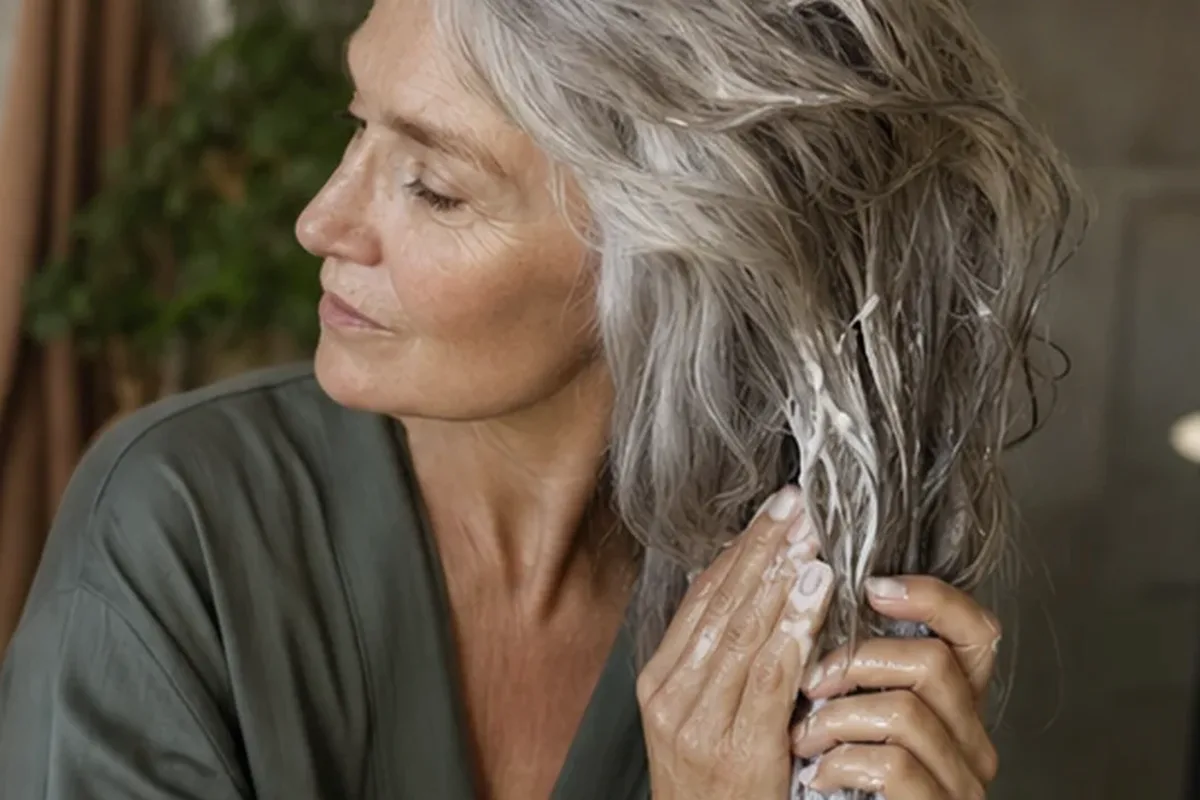 Redaktioneller Beauty-Moment zur Ausgangslage bei Haartrockner für feines Haar