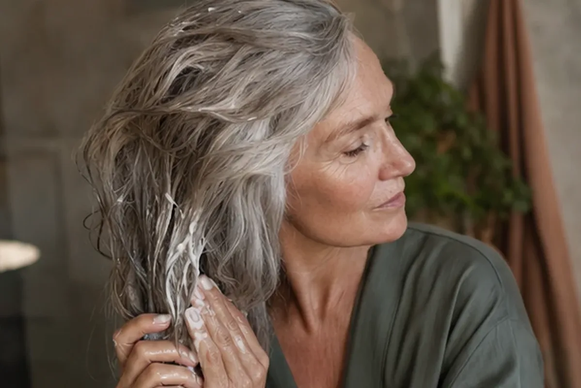 Authentische Beauty-Routine passend zum Thema Lockengel für strapaziertes Haar