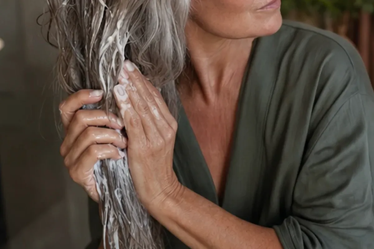 Authentische Beauty-Routine passend zum Thema Conditioner für empfindliche Kopfhaut