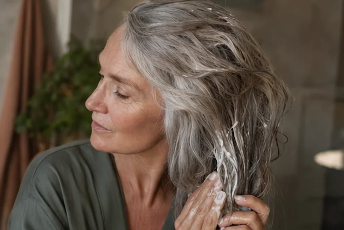 Redaktioneller Beauty-Moment zur Ausgangslage bei Haarbürste für trockenes Haar