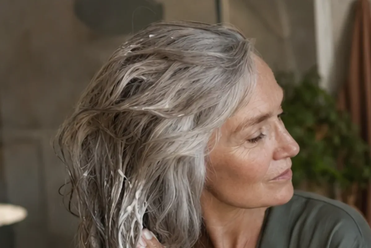 Hochwertige Beauty-Inszenierung zu Auswahlkriterien für Trockenshampoo für feines Haar