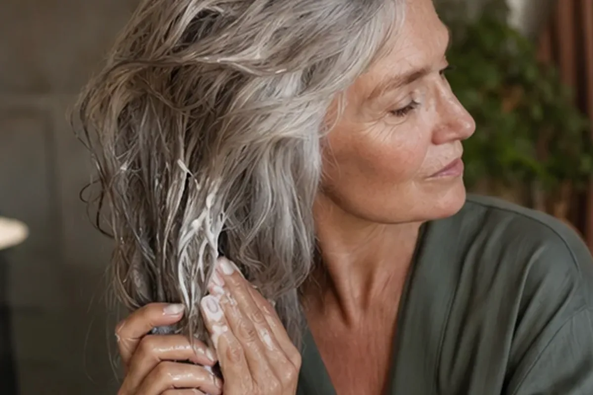 Authentische Beauty-Routine passend zum Thema Shampoo
