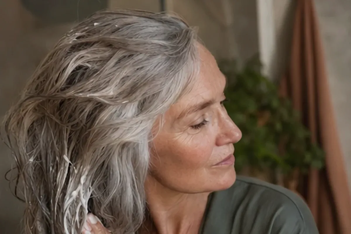 Authentische Beauty-Routine passend zum Thema Trockenshampoo bei Frizz