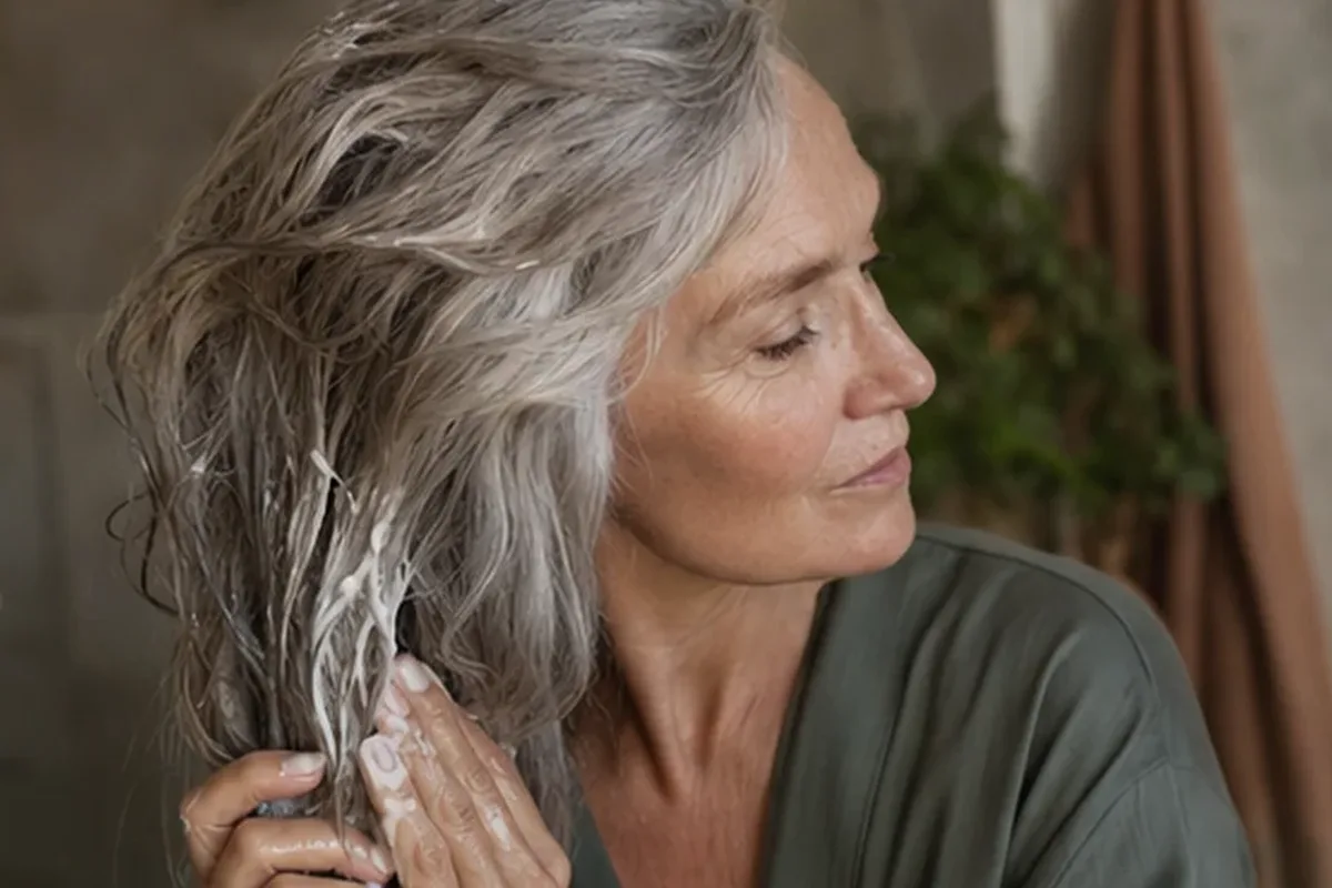 Redaktioneller Beauty-Moment zur Ausgangslage bei Conditioner für lockiges Haar