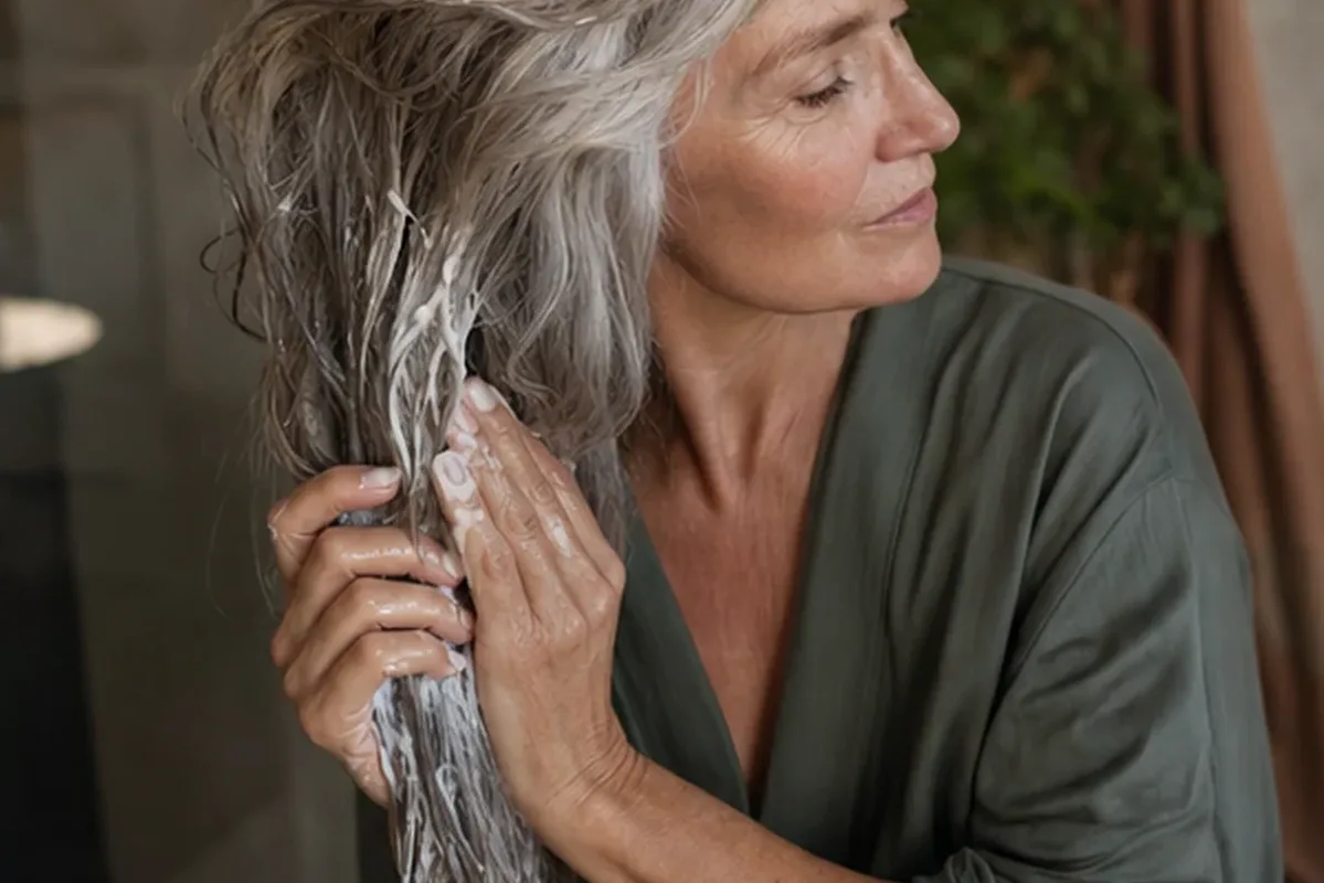 Redaktioneller Beauty-Moment zur Ausgangslage bei Haaröl für strapaziertes Haar