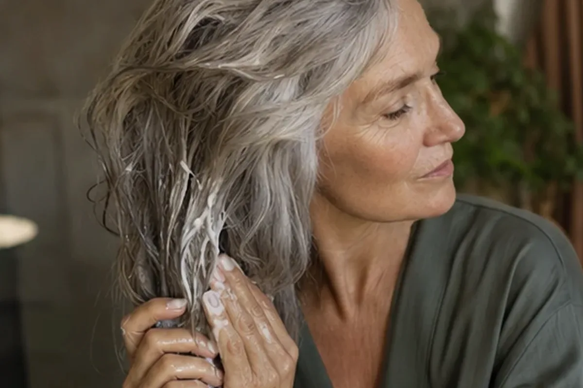 Authentische Beauty-Routine passend zum Thema Trockenshampoo für trockenes Haar