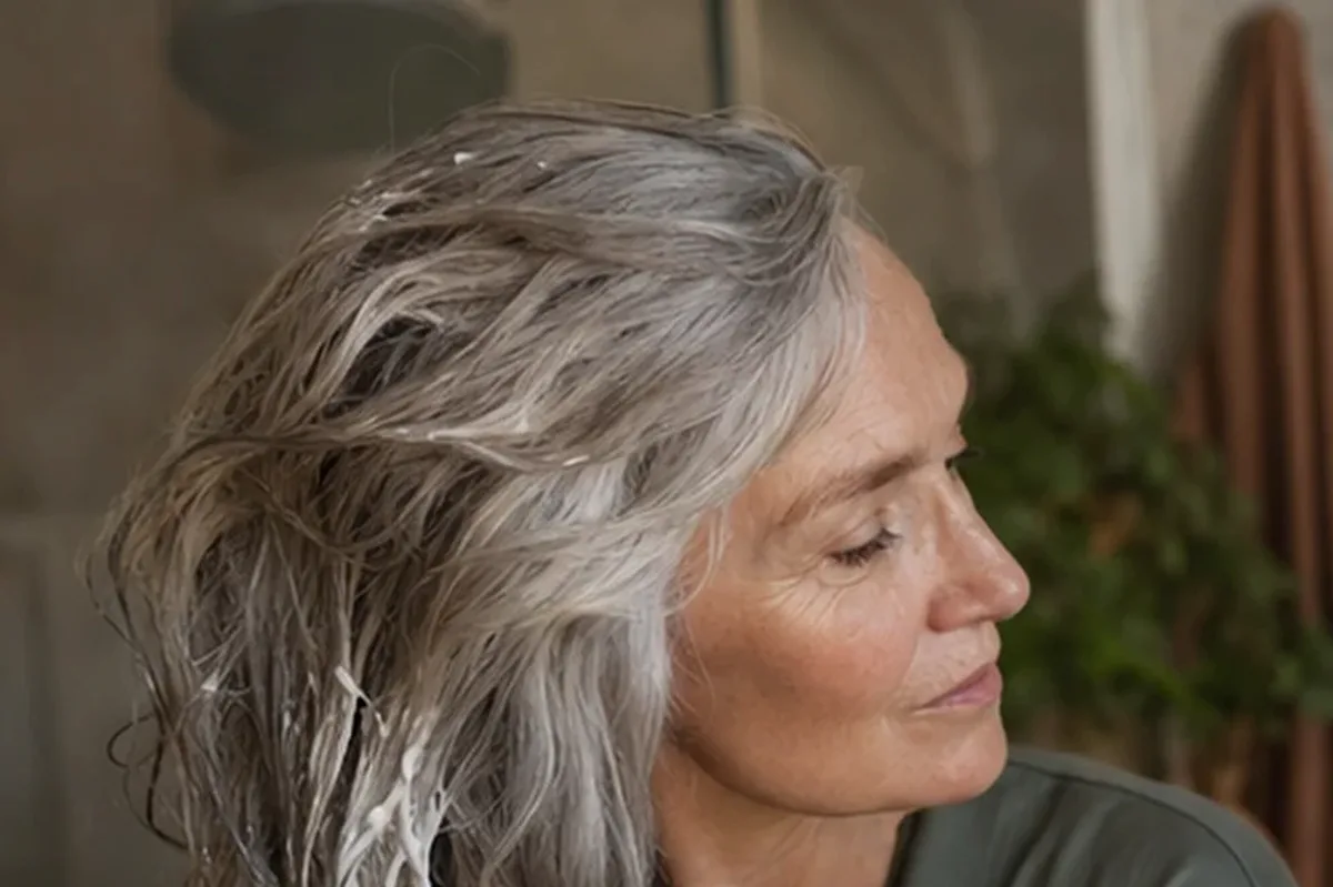 Authentische Beauty-Routine passend zum Thema Haartrockner bei Frizz