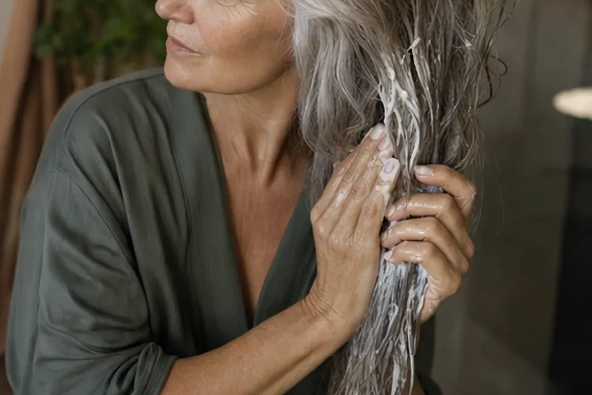 Authentische Beauty-Routine passend zum Thema Haartrockner für empfindliche Kopfhaut