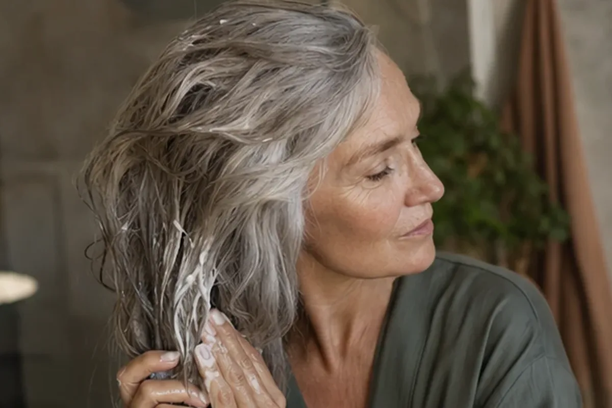 Authentische Beauty-Routine passend zum Thema Haaröl für lockiges Haar