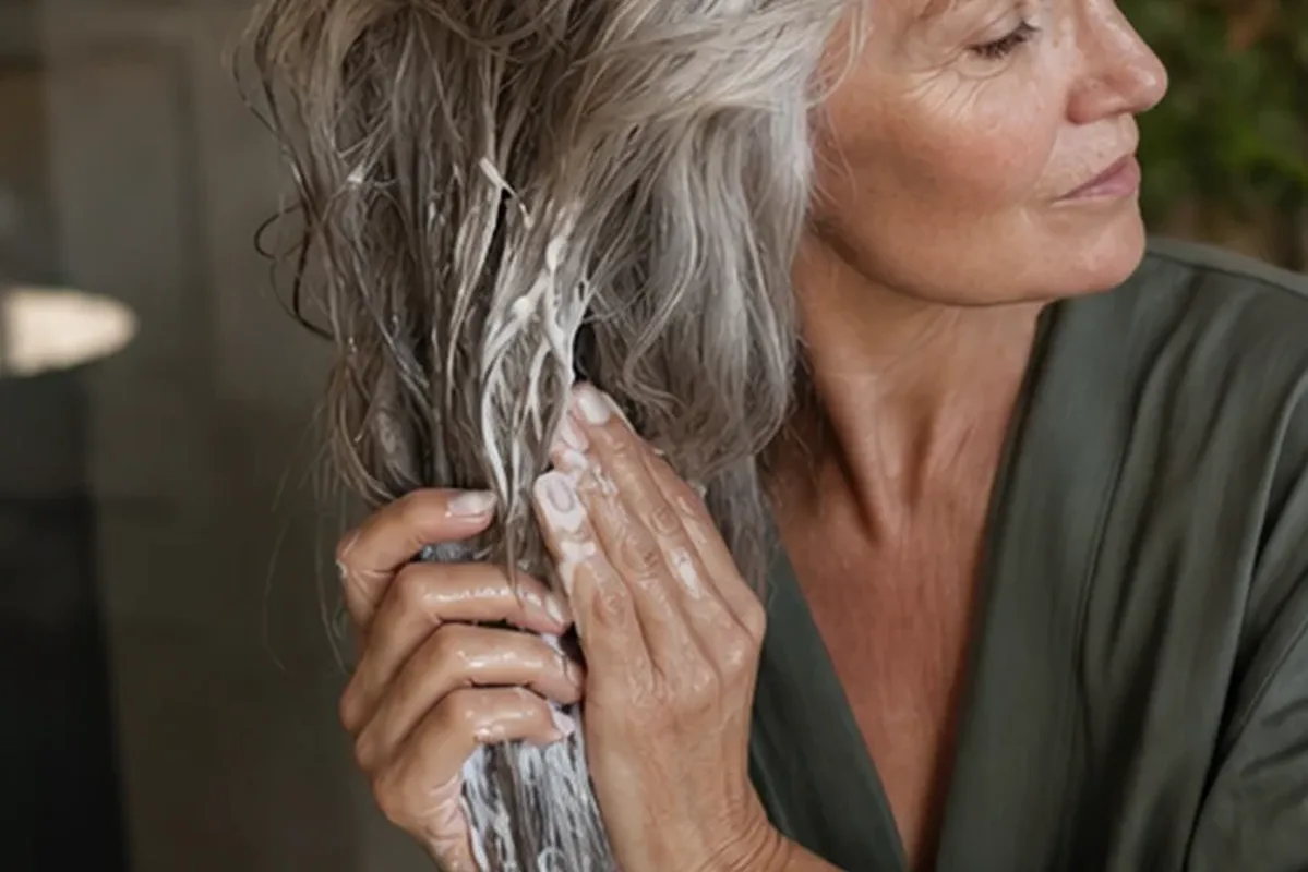 Hochwertige Beauty-Inszenierung zu Auswahlkriterien für Haartrockner für empfindliche Kopfhaut