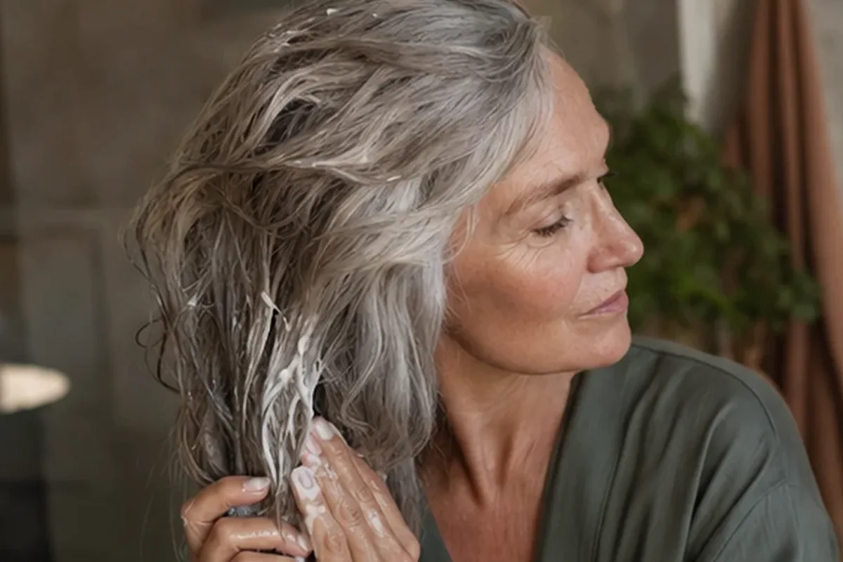 Redaktioneller Beauty-Moment zur Ausgangslage bei Hitzeschutz für trockenes Haar