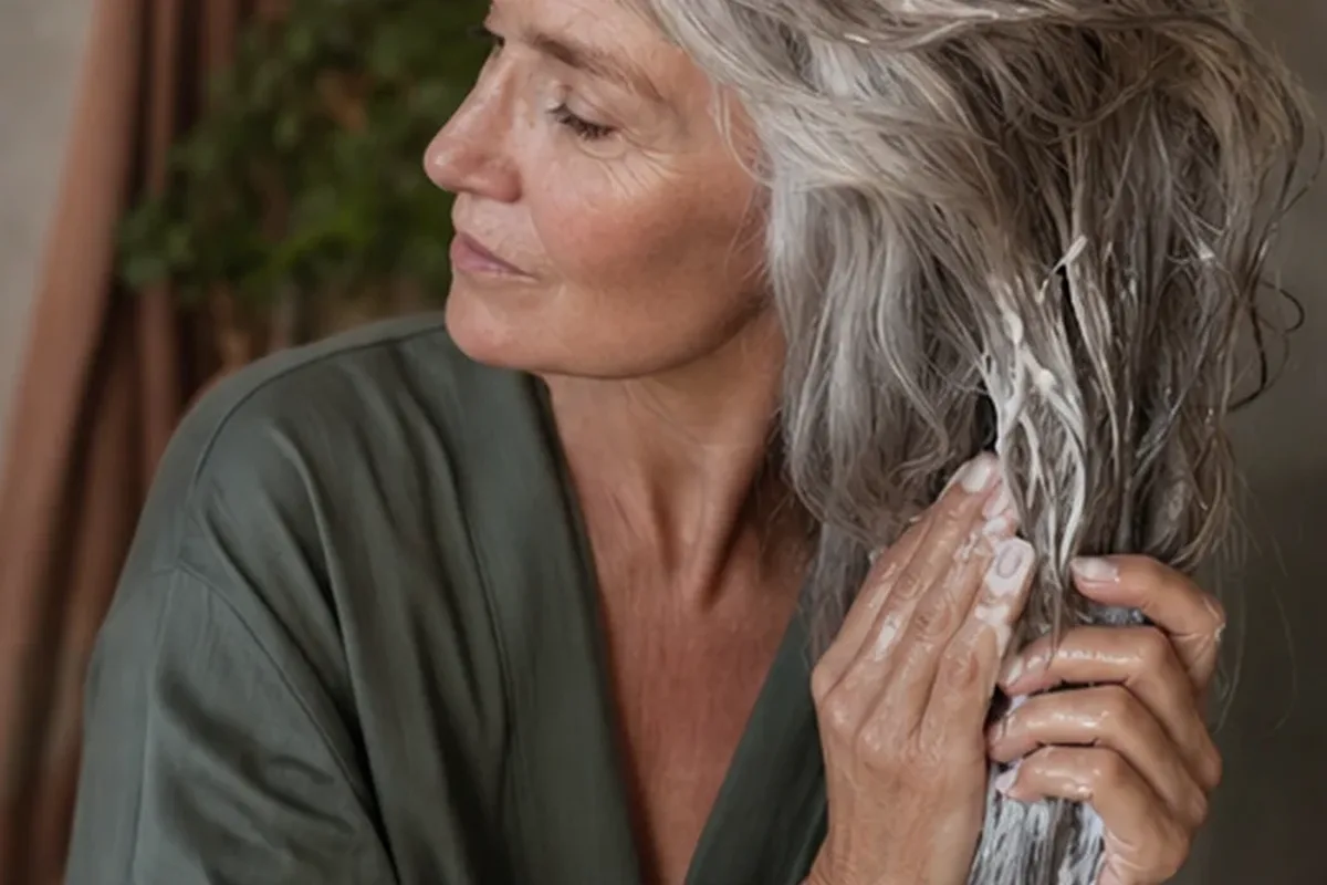 Redaktioneller Beauty-Moment zur Ausgangslage bei Hitzeschutz für trockenes Haar