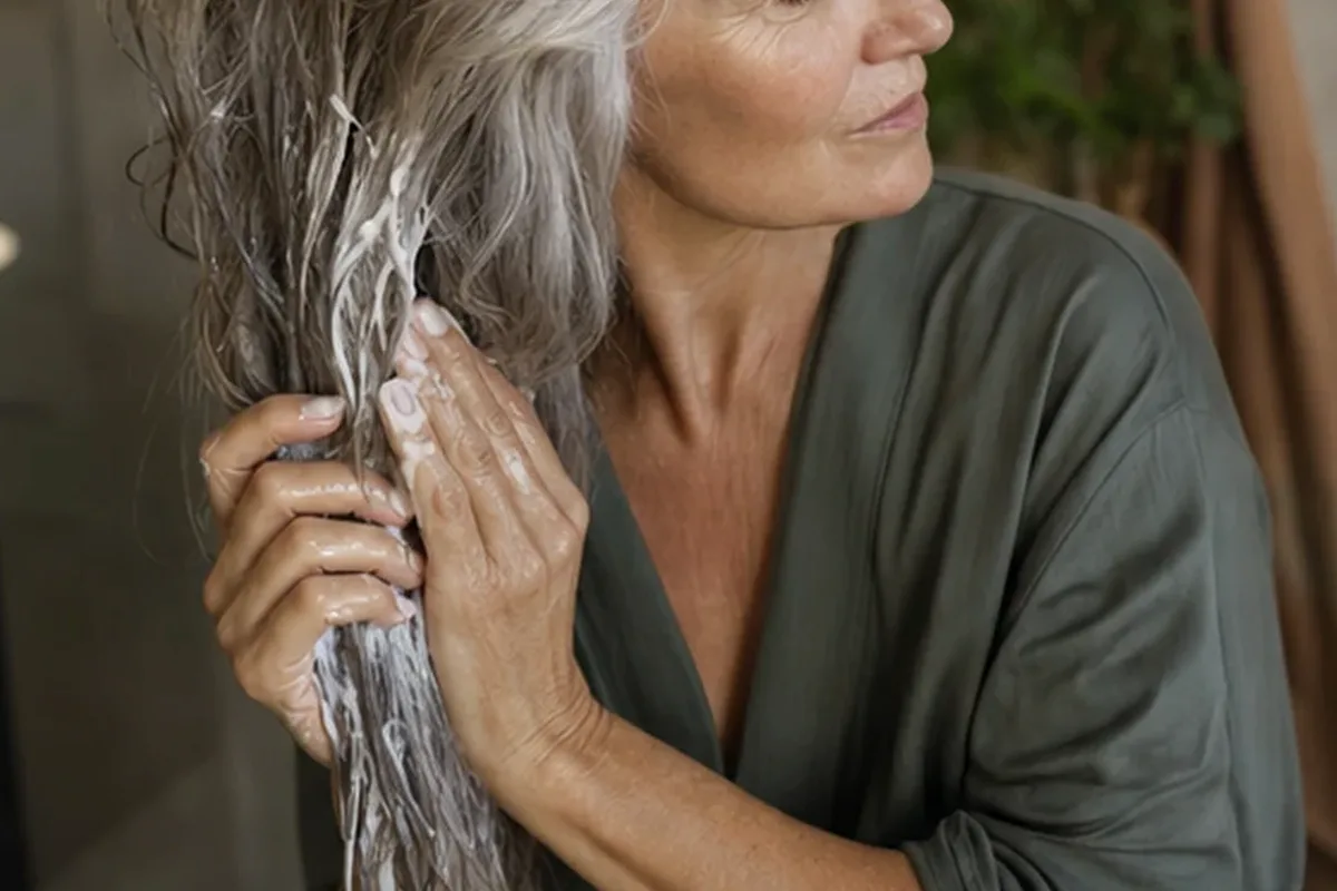 Authentische Beauty-Routine passend zum Thema Haaröl für empfindliche Kopfhaut