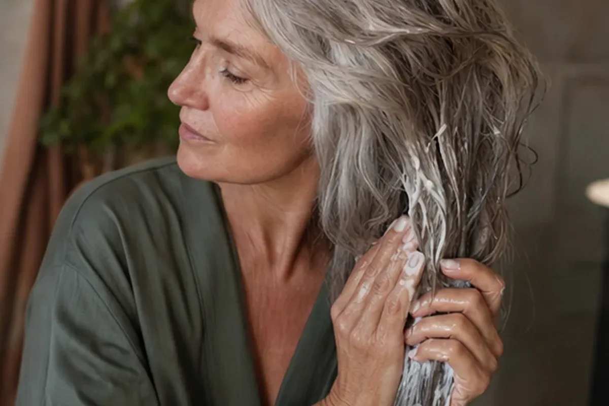 Redaktioneller Beauty-Moment zur Ausgangslage bei Mildes Shampoo für lockiges Haar