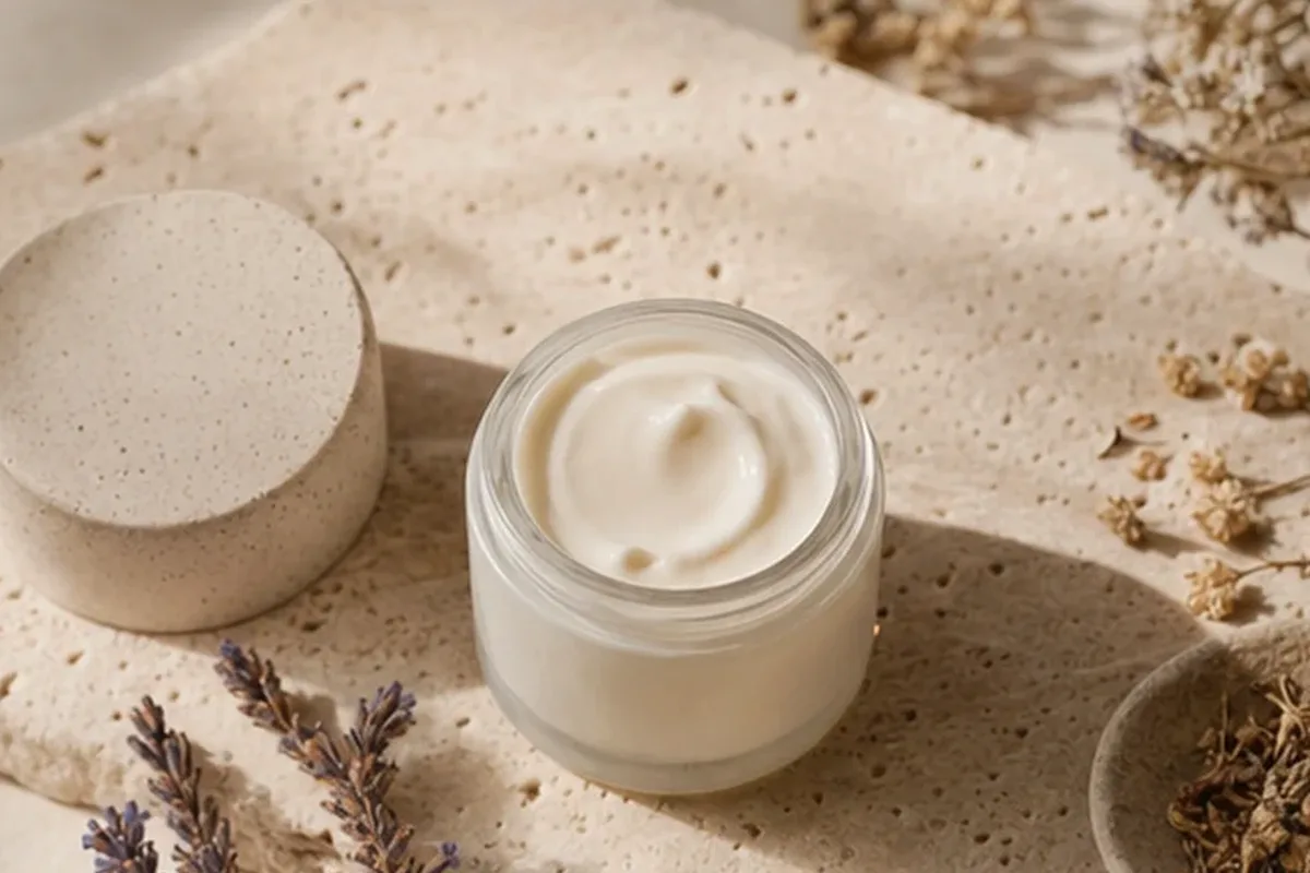 Hochwertige Beauty-Inszenierung zu Auswahlkriterien für Duschöl bei starkem Schwitzen