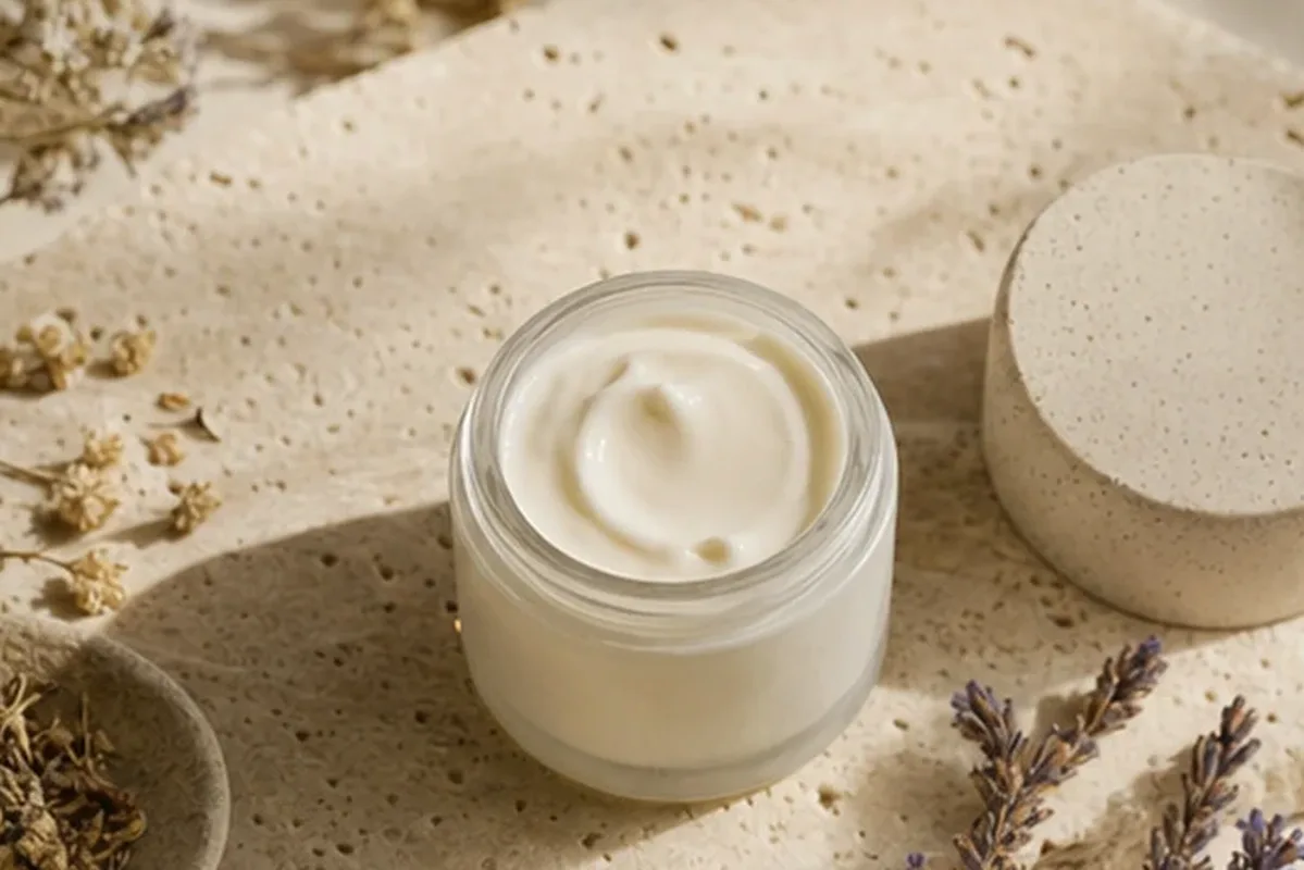 Hochwertige Beauty-Inszenierung zu Auswahlkriterien für Augenpflege bei Rötungen