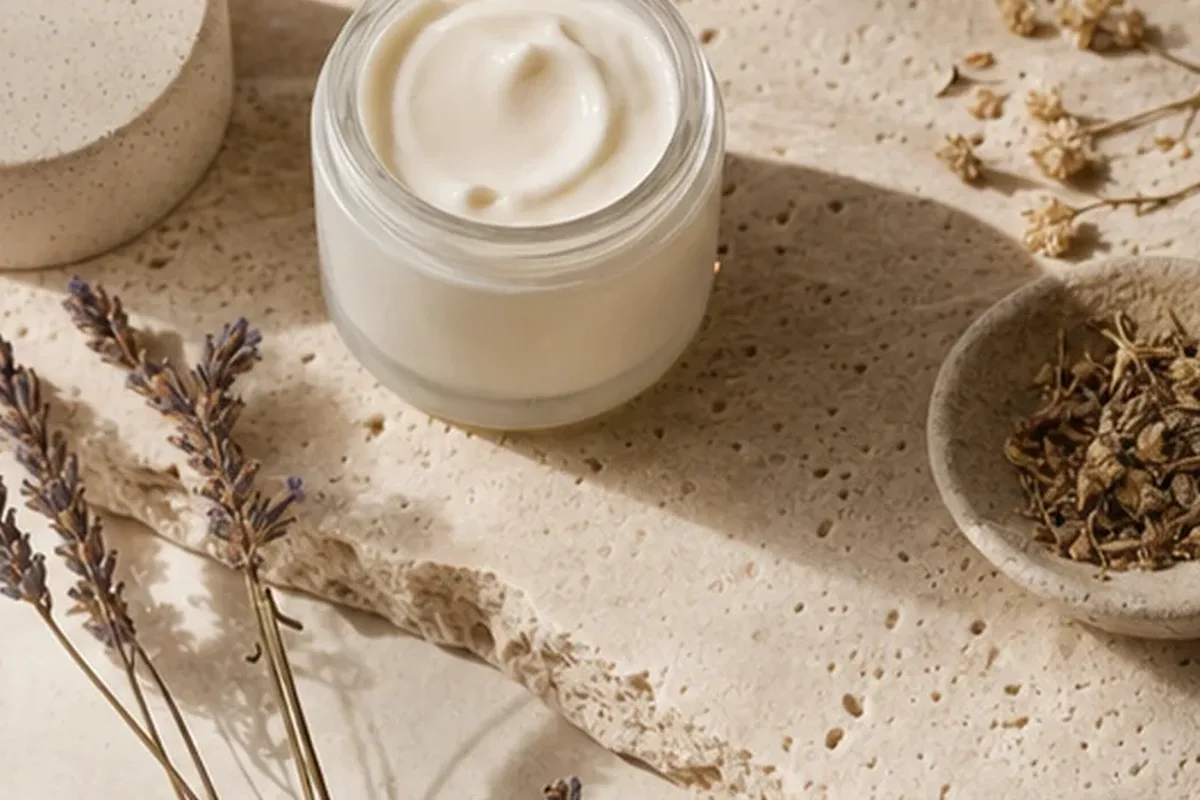 Redaktionelle Detailaufnahme zur Orientierung bei Duschgel bei Keratosis pilaris