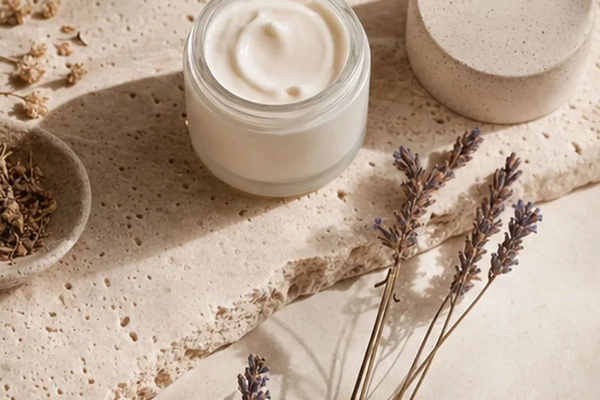 Redaktionelle Detailaufnahme zur Orientierung bei Handcreme für beanspruchte Hände