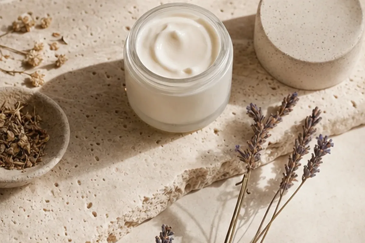 Redaktionelle Detailaufnahme zur Orientierung bei Setting Spray für einen natürlichen Look
