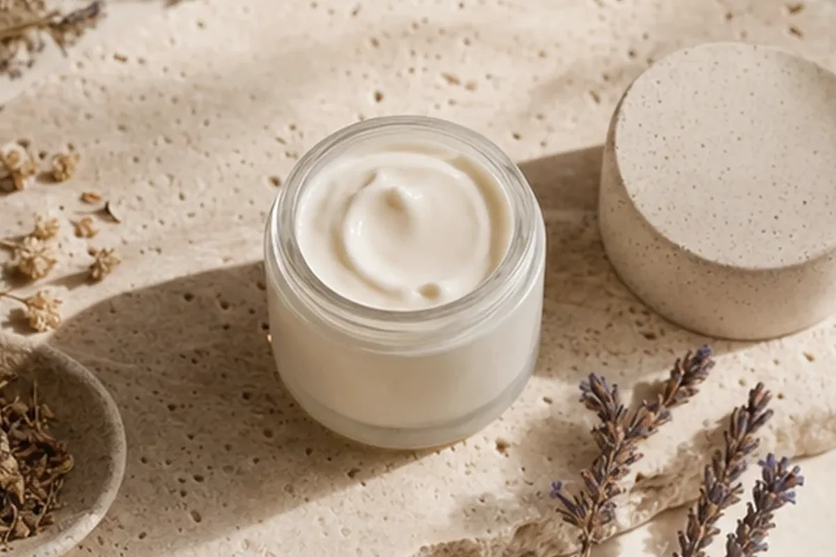 Hochwertige Beauty-Inszenierung zu Auswahlkriterien für Körperpeeling für raue Haut