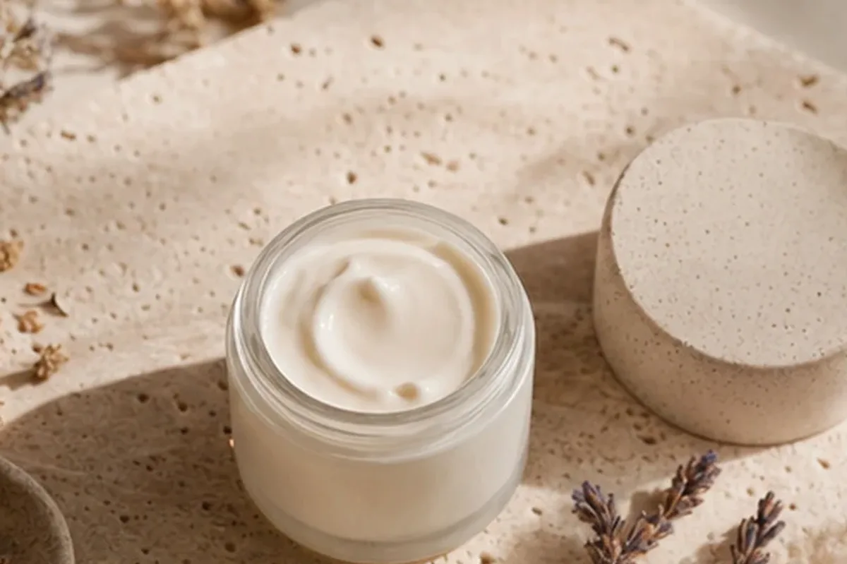 Hochwertige Beauty-Inszenierung zu Auswahlkriterien für Augenpflege für trockene Haut